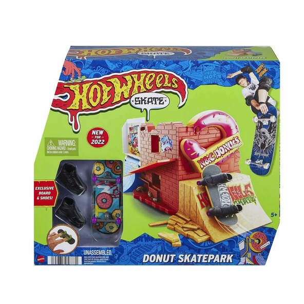 HGT91 Hot Wheels Skate Parmak Kaykay Macerasına Başlangıç Setleri