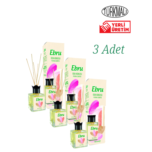 ODA KOKUSU BAMBU ÇUBUKLU EBRU PUDRA 100 MLX3