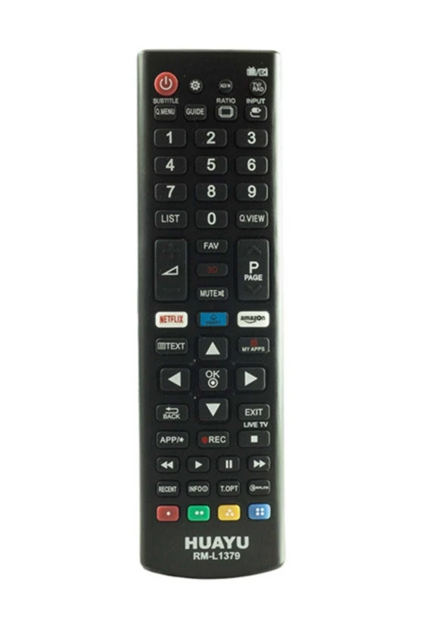 Kl Rm-l1379 Lg 3d Netflıx Ve Amazon Tuslu Lcd Kumanda