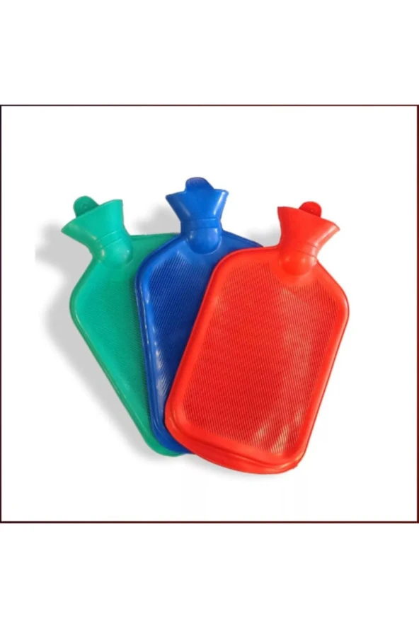 1 Adet Kauçuk Termofor Kılıfsız Sıcak Su Torbası 2 Lt Sıcak Su Torbası ürün görseli