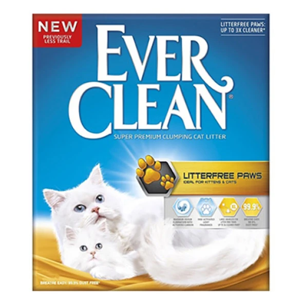 Ever Clean Litter Free Paws Patilere Yapışmayan Kedi Kumu 2 X 10 L