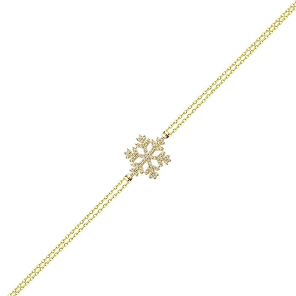 Kartanesi Altın Zincir Bileklik 14K Gold