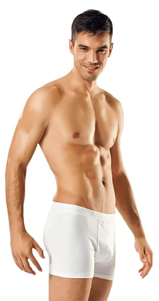 Tutku 6'lı Paket 0114 Likralı Pamuk Erkek Boxer - Resim 3