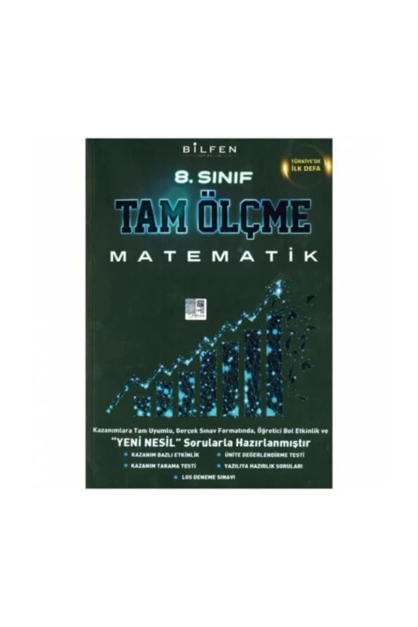 Bilfen 8. Sınıf Lgs Matematik Tam Ölçme Kitabı Yeni ürün görseli 1