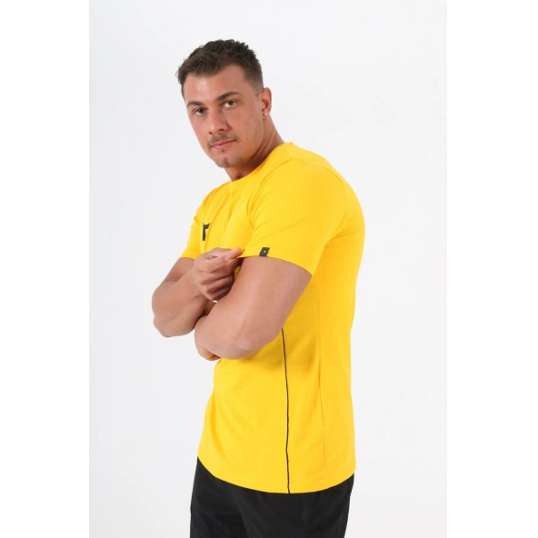 Diadora Satürn Antrenman T-shirt Sarı 1010262