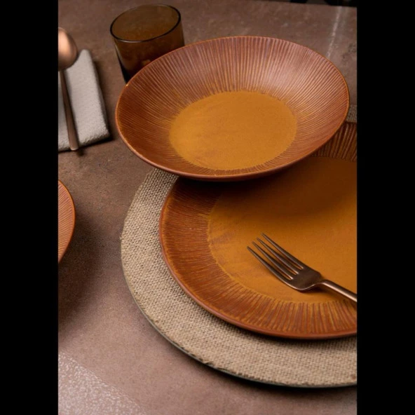 Zenit Savana 24 Parça Porselen Yemek Takımı - 2