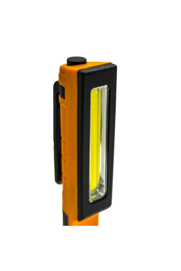 Lt03151 Pilli Cob Led Mıknatıslı Cep Feneri 130 Lümen - 4