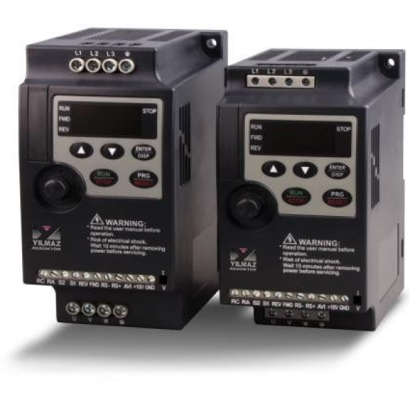 Yılmaz 0.37 Kw 1-Faz 220 230 Volt Monofaze NL1000-00R4G2-Y YB1000  Temel Seri Ac Hız Kontrol Motor Sürücüsü Driver