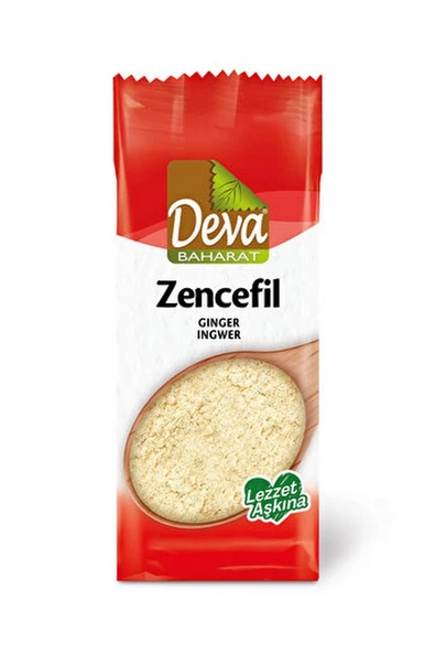 Deva Zencefil Quadro 50  Gr