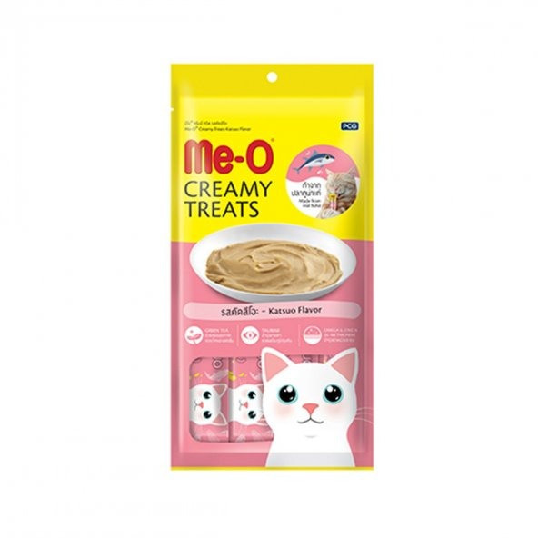 ME-O Creamy Çizgili Orkinos Balıklı Kedi Ödülü 4x15 gr