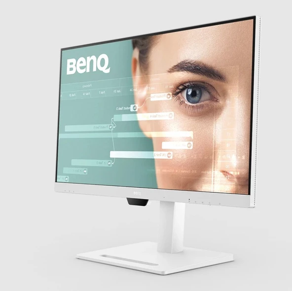 BenQ GW2790QT 27 IPS 2K QHD 75hz HDMI USB-C 3xUSB 3.2 2xDP Daisy Chain Pivot Eye Care Beyaz Monitö - Resim 9