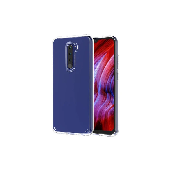Vendas Xiaomi Redmi Note 8 Pro Air Craft Serisi Sert Silikon Kılıf Şeffaf - 1