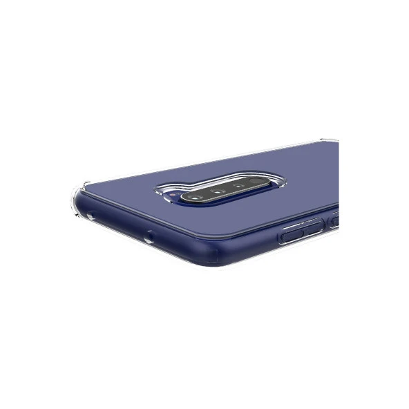 Vendas Xiaomi Redmi Note 8 Pro Air Craft Serisi Sert Silikon Kılıf Şeffaf - 3