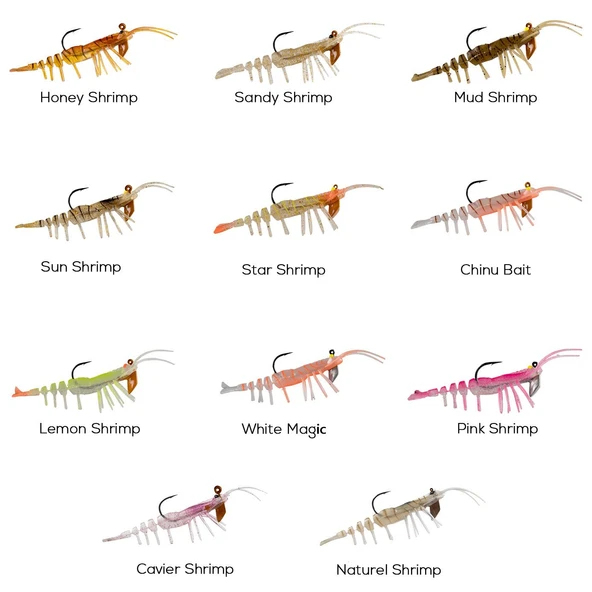Hanfish Teke Baby Shrimp 5.5 cm 3.8 gr Silikon Karides