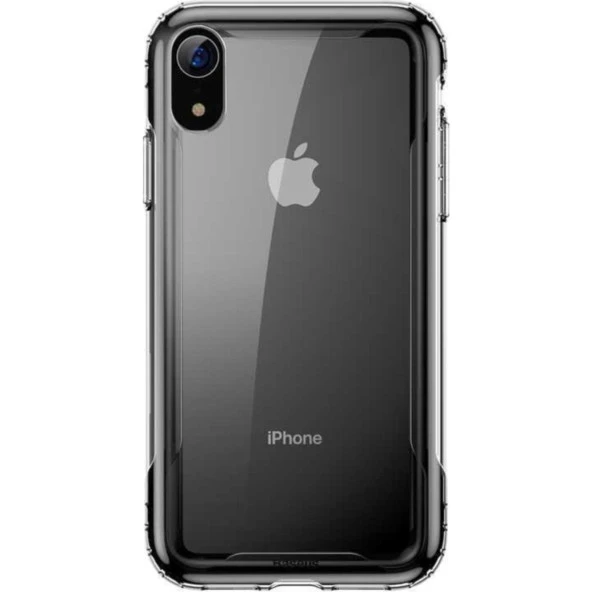 Vendas Apple iPhone XS Air Design Silikon Kılıf Siyah + Vendas Ekran Koruyucu