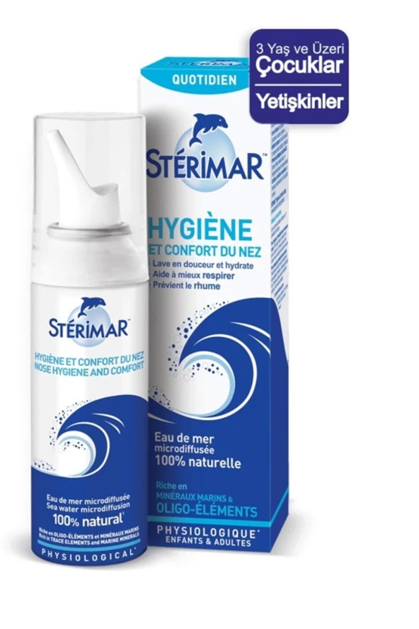 STERİMAR Deniz Suyu Burun Spreyi 100 Ml - 1