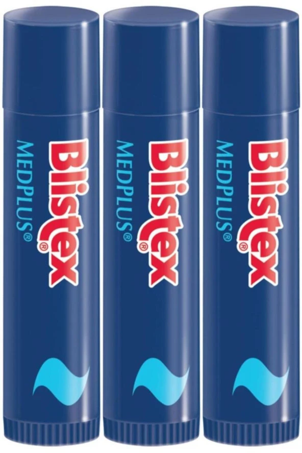 BLİSTEX Kuruyan Ve Çatlayan Dudaklara Yoğun Bakım Gkf 15 Medplus Stick Spf15 3 X 4.25 G