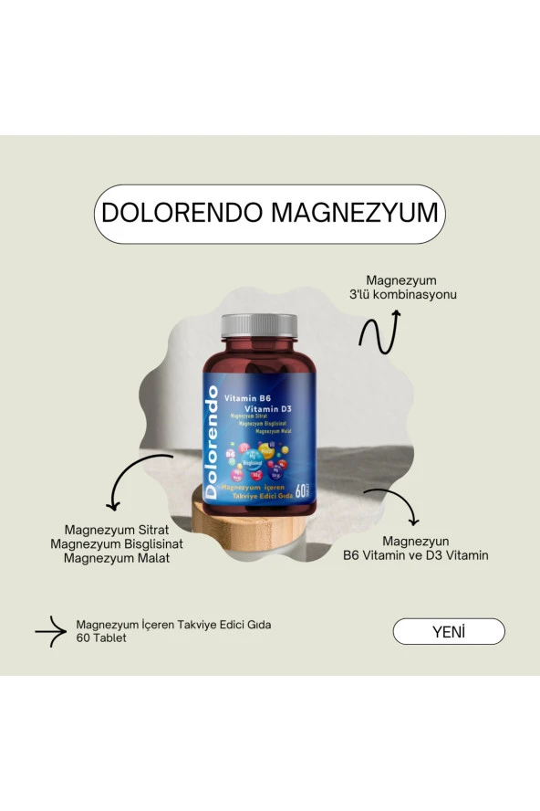 DOLORENDO Magnezyum 60 Tablet - 2