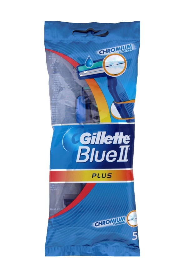 GİLLETTE Blue2 Plus Kullan At Tıraş Bıçağı 5Li