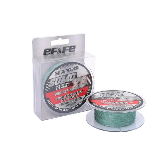 Effe Sumo 8 Kat Örgü İp Misina 150m - 2