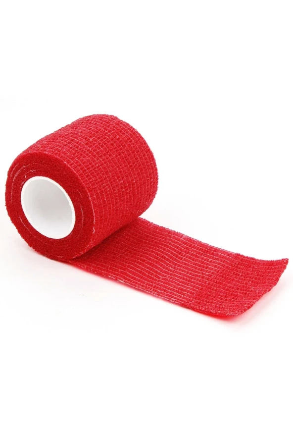Koban Bandajı Kendinden Yapışkanlı Bandaj Coban Bandajı Sargı Bandajı Sargı Bilek 5x4.5 cm. 1 Adet