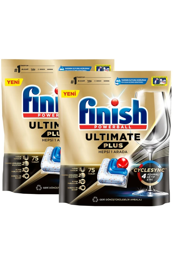 Finish Ultimate Plus 75 X 2 Tablet