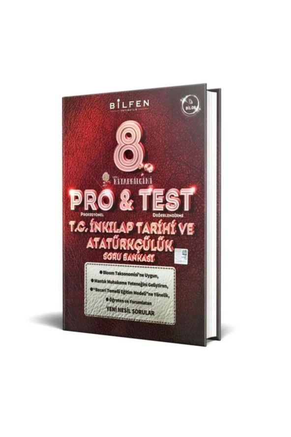 Bilfen Yayınları 8. Sınıf Lgs Pro & Test T.C İnkılap Tarihi Soru Bankası
