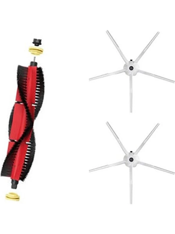 Dijitaldepodan Roborock S6 Pure Aksesuar Seti 1 Adet Ana Fırça 2 Adet Yan Fırça ürün görseli 1