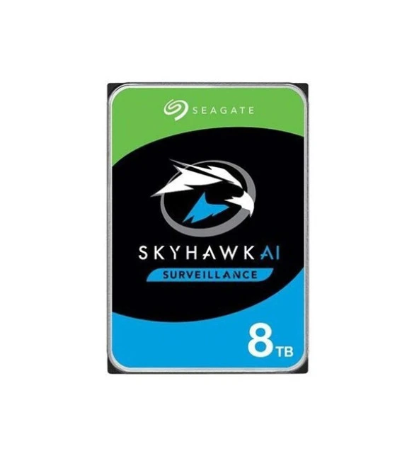 SEAGATE ST8000VE001 SKYHAWK 3.5" 8TB 7200rpm 256mb SATA 7/24 Harddisk