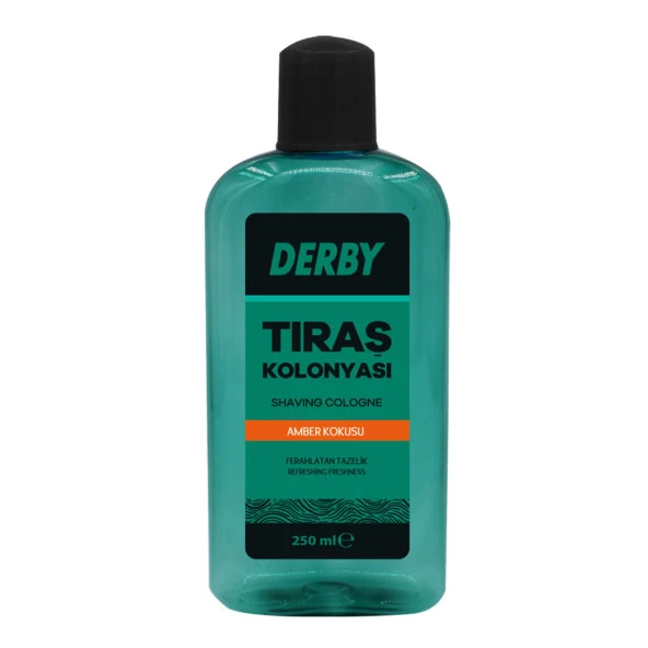 Derby Amber Kokusu Tıraş Kolonyası 250 Ml 3 Adet