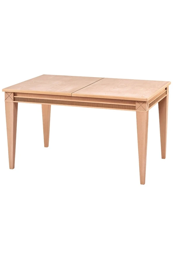 Mkd - Msa 174 / 140 Cm Antik Yemek Masası Cilasız Ham