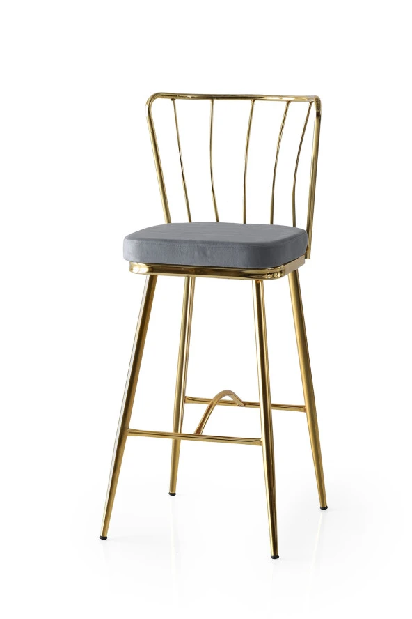 Mkd - Mgsan 366-brg / Güneş Bar Sandalye Gold Ayak