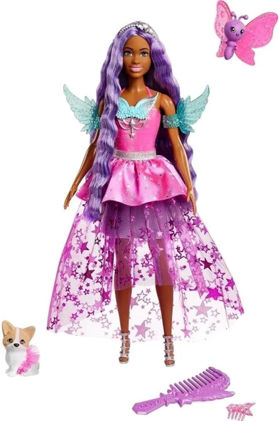 Barbie A Touch Of Magic Bebek Esmer HLC31 HLC33 Lisanslı Ürün ürün görseli 1