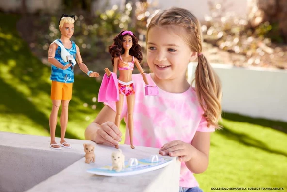 Barbie Sörf Yapıyor HPT49 HPL69 Lisanslı Ürün - 2