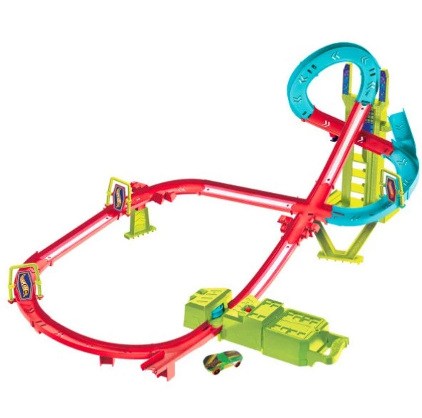 Hot Wheels Neon Yarışlar Çoklu Yarış Pisti HPC07 Lisanslı Ürün - Resim 2