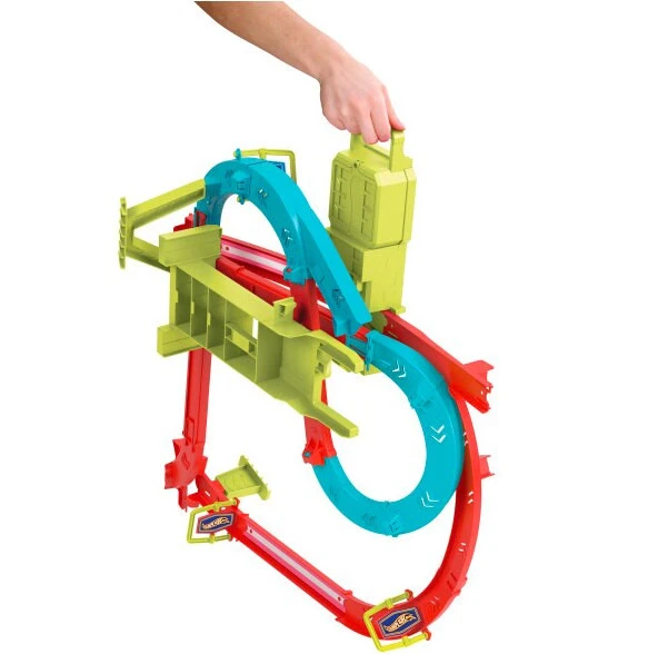 Hot Wheels Neon Yarışlar Çoklu Yarış Pisti HPC07 Lisanslı Ürün - Resim 5