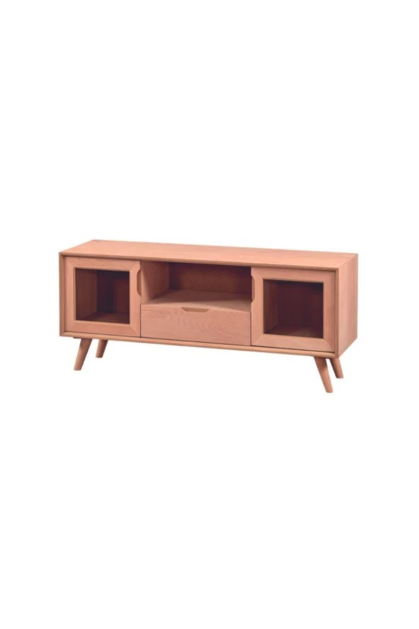 Mkd - Tv 117 / 140 Cm Açık Retro Tv Sehpası Tv Ünitesi Tv Plazma
