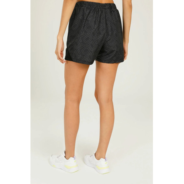 Lotto Ct1290 Clara Aop Woven Sh Siyah Kadın Şort CT1290 CLARA AOP WOVEN SH - 3