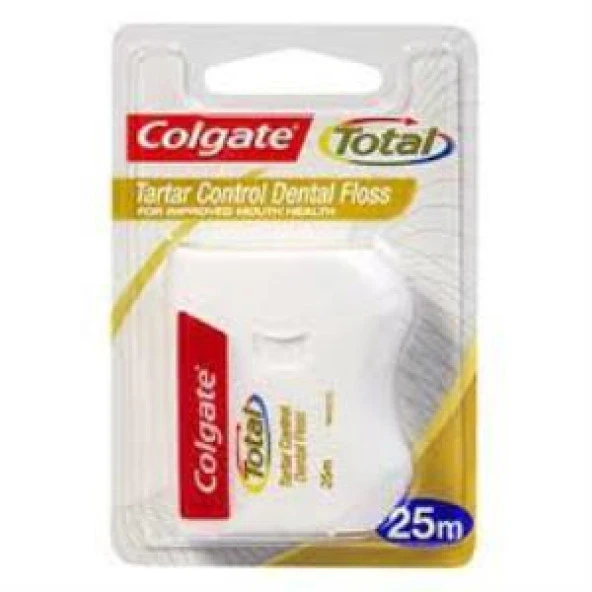 Colgate Tartar Control Dental Flos Diş İpi 25 m