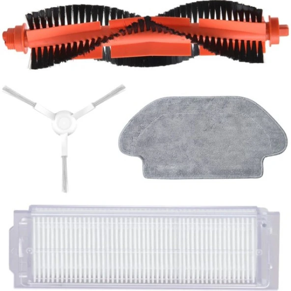 srfn ticaret Xiaomi Mi Vacuum Mop Pro Uyumlu 4’lü Set (4 Adet) ürün görseli 1