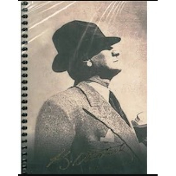 Gıpta 2026 Gün.Spiralli Ajanda Atatürk 17x24 409-akk1 hafta sonları birleşik ürün görseli 1