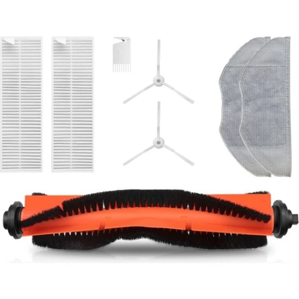 srfn ticaret Vacuum Mop 2in1 Essential G1 - Mjstg1 Robot Süpürge Aksesuar Seti - 7 Parça