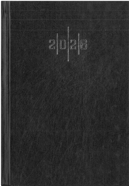 Liz Ajanda 14x20 Günlük Cilt Bezli siyah hafta sonları birleşik ürün görseli 1
