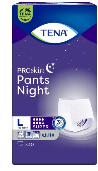 Tena Proskin Emici Külot Bez Gece L Beden Super 30lu 7322541214795 ürün görseli 1