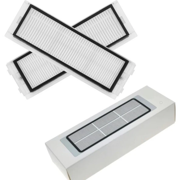 srfn ticaret Roborock S6 Pure Uyumlu Süpürge Yenileme Seti 4 Parça Siyah (Sarı Uç) - Resim 2