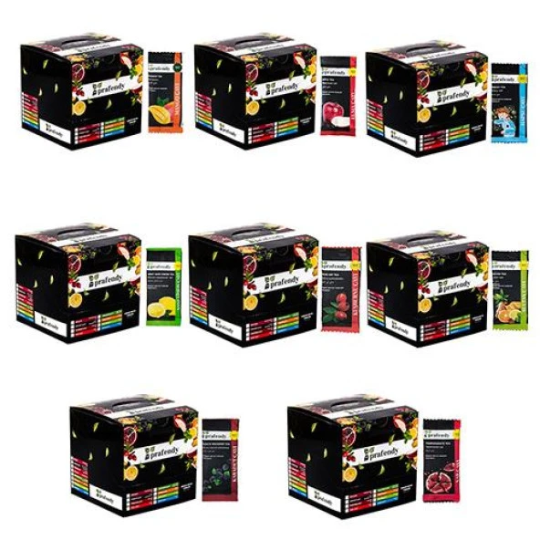 PRAFENDY NAR ÇAYI GERÇEK MEYVE TANELİ TEK İÇİMLİK 20 Ad. x15 GR - 2