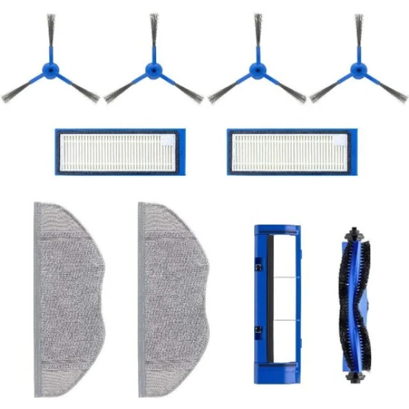 srfn ticaret Anker Eufy Robovac L70 Hybrid Yedek Parça Seti (10 Parça) ürün görseli 1