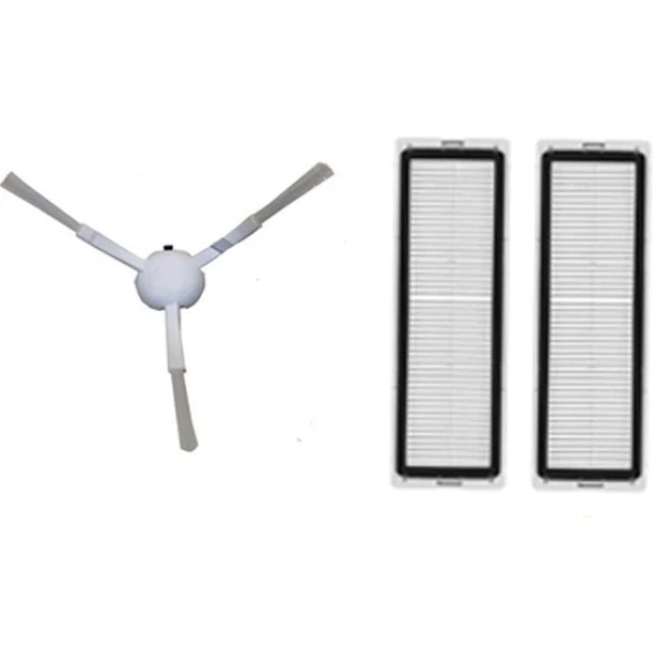 srfn ticaret Mijia 1C Vacuum Mop Seti: 2 Adet Hepa Filtre - 1 Adet Yan Fırça ürün görseli 1