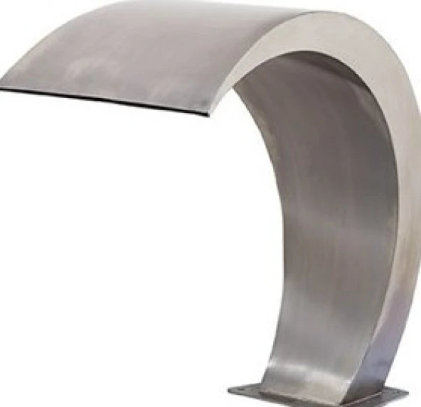 Havuz 17440 şelale 500-600 mm 304 kalite 1,2 mm Kobra Paslanmaz çelik El Yapım - 5