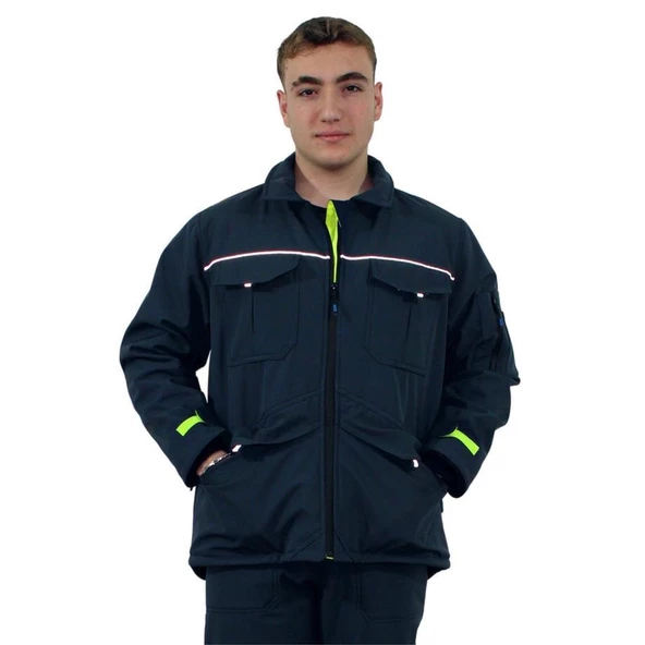 Persmont  Yeşil Softshell Plus Mont  M